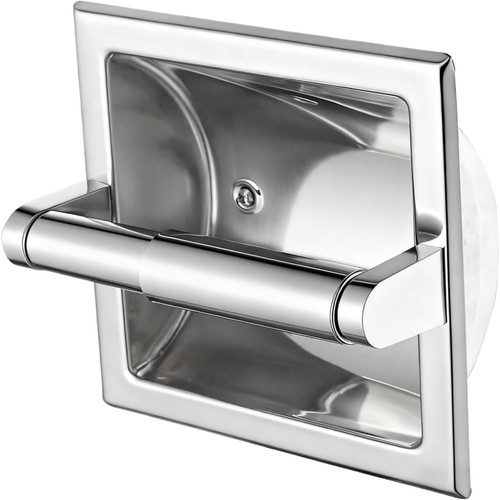 Recessed toilet paper holder - recessed,