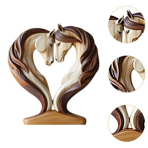 Decorative horse statue - decorative,