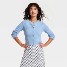 Women rib cardigan - women's,