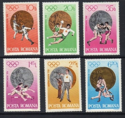 Romania 1972 olympics medals - 1972,