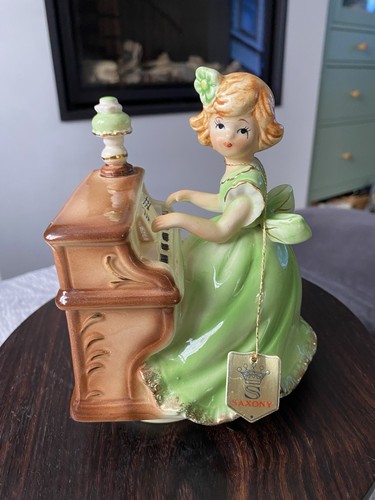 Vintage porcelain lady - vintage, the