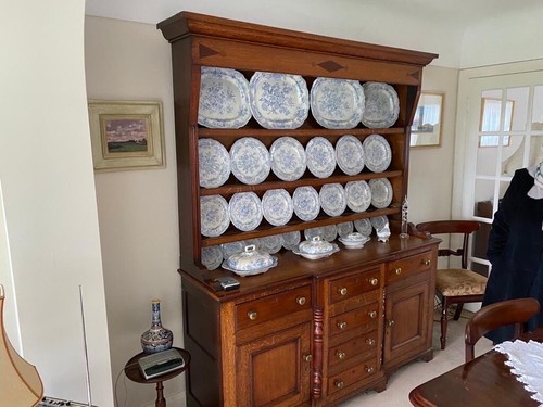 Antique georgian welsh dresser - antique,