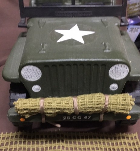 Vintage action man jeep - man.jeep, bumper