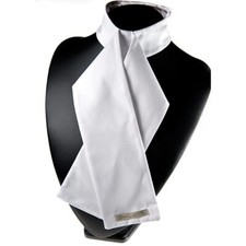 HUNTING STOCK PRE-TIED WHITE