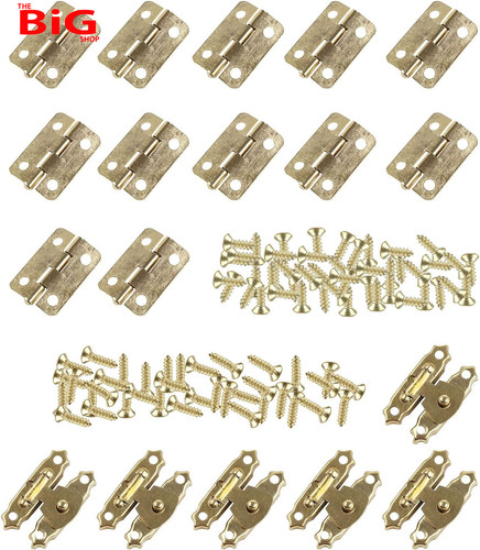 12pcs antique small hinges - 12pcs,
