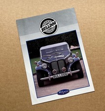 Pilgrim Bulldog Kit Car Brochure