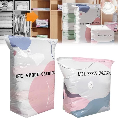 Pump vacuum storage bags - storage,