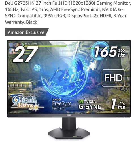 Dell g2723hn inch - 27-inch, full
