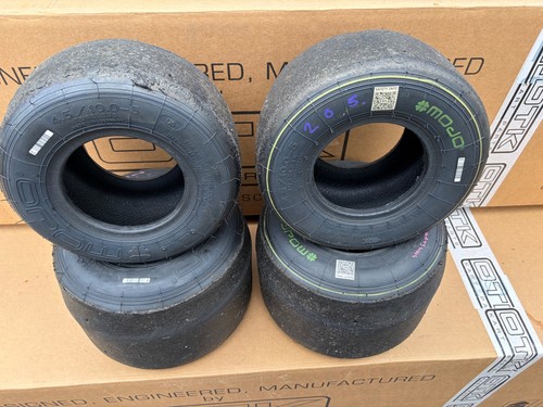 Used mojo kart tyres - kart,