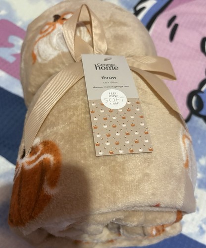 Pumpkin blanket.
