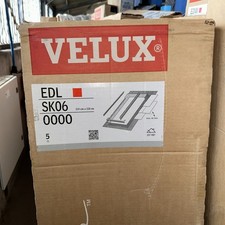 VELUX EDL SK06 0000 114x118cm Aluminum Flashing - Grey