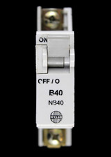 WYLEX 40 AMP CURVE B 3kA MCB CIRCUIT BREAKER NB40