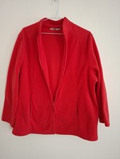 Tu Women’s Red Fleece Jacket
