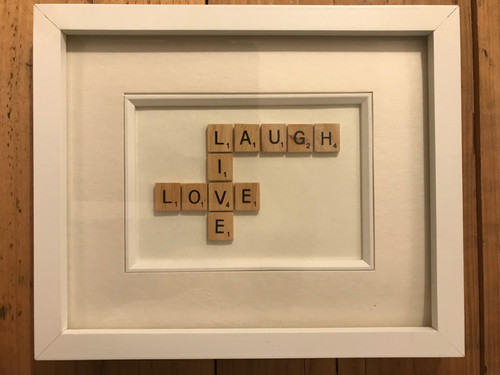 Live love laugh wooden - live,