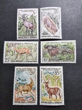 Stamp Senegal Fauna Animals