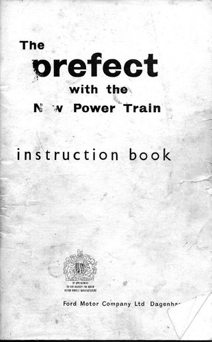 Ford prefect with - prefect, new