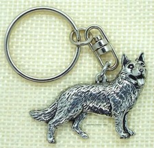 Silver Pewter German Shepherd