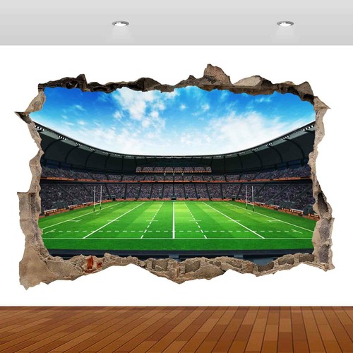 Rugby club player stadium - player, goal