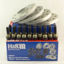 H&R Lane Widening 30/46mm Silver for Porsche 982 986 987 991 996 997 Tourag