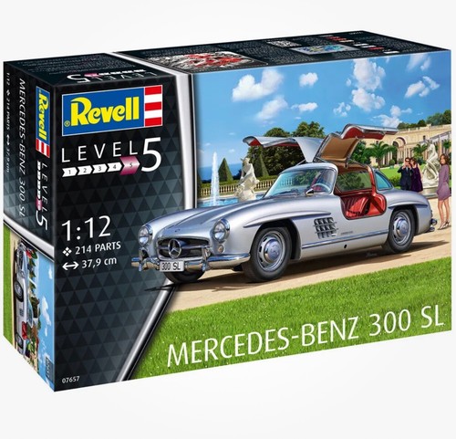 Revell mercedes benz - 1/12,