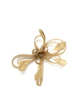 Gold Feather Fascinator Hair