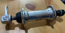 Vintage Shimano Deore XT Front Hub HB-M737 32 Hole 32h MTB 100mm QR Silver VVGC