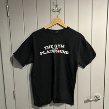 Maximuscle Black Gym Is My Playground T Shirt Size Medium
