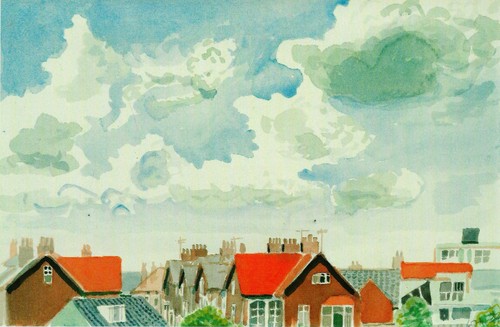 Postcard david hockney - david,