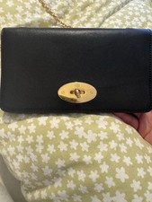 MULBERRY BLACK LEATHER