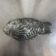 Vintage Fish Mould Jelly Cake Kitchen Decoration Metal