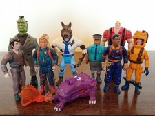 Real Ghostbusters Kenner Action Figure Job Lot Haunted Humans, Monsters, Fright