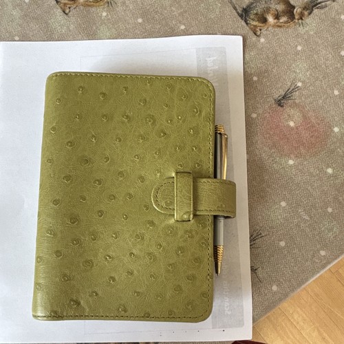 Oberthur pocket green leather - oberthur,