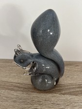 Wedgewood Glass Grey Squirrel