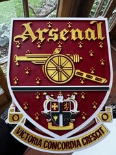 🔥 Deluxe Arsenal Retro Crest – 25cm – 3D Printed Wall Plaque 🔥
