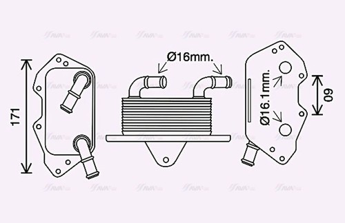Ava oil cooler ai3404 for - ava,