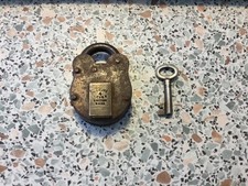 antique willen padlock and