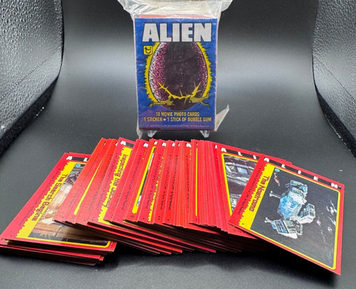 1979 topps alien movie trading - topps,