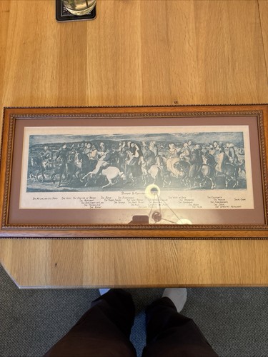 Pilgrims canterbury framed - pilgrims, to
