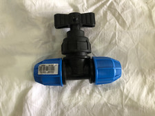 Supreme Compression Stop Tap in 20mm, 25mm or 32mm, Wras Approved For MDPE/HPPE