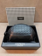 Osprey Black Leather Cosmetic