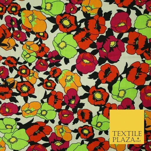Ivory black artsy floral - ivory,