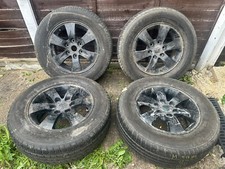 17” Mitsubishi L200 Animal Alloy Wheels Tyres Alloys Rims Warrior Shogun