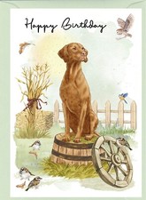 Hungarian Vizsla Dog (4"x 6")