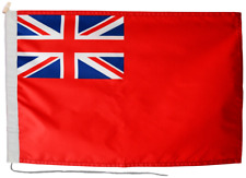 Red Ensign Flag With Rope and