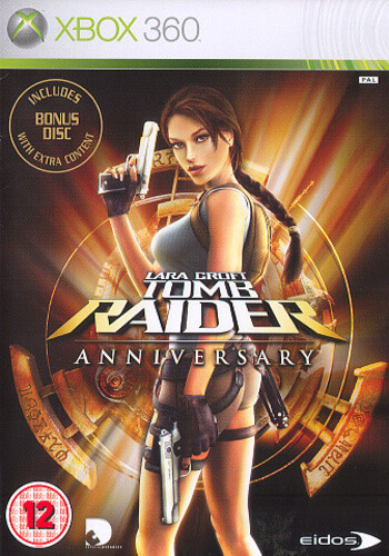 Tomb raider anniversary xbox - tomb,