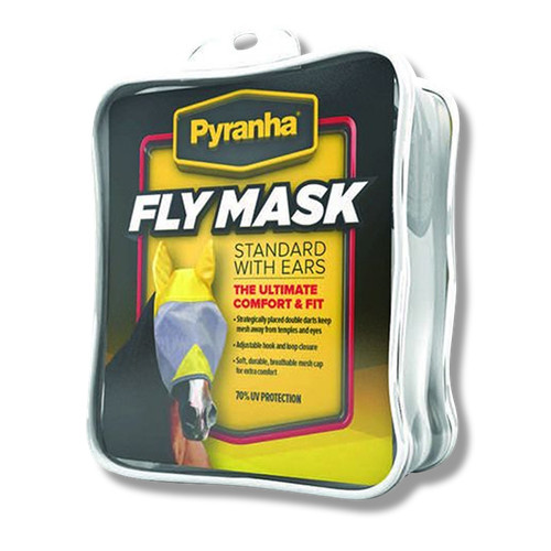 Pyranha fly mask with ears - pyranha,