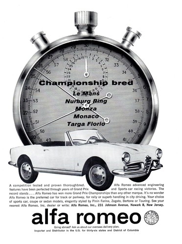 1962 alfa romeo - alfa, 2