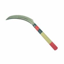 Weed Slasher 13.5" Long Tiger Tooth Serrated Edge Sickle Scythe Saw Brambles Cut