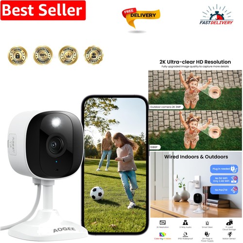 Outdoor security camera - camera, 2k
