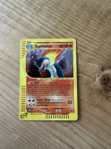 Pokemon typhlosion holo rare - pokemon,